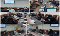 برگزاری جلسه آموزشی نیروهای خدمات در شبکه بهداشت و درمان پاکدشت