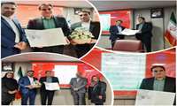 نخستین جایزه شبکه بهداشت سبز در سطح کشور و دریافت نشان نقره، از سوی انجمن مدیریت سبز ایران توسط شبکه بهداشت و درمان پاکدشت