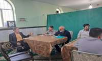حضور مهندس مرادی مسئول مرکز خدمات جامع سلامت شریف‌آباد در میز خدمت هفته دولت