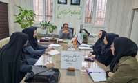 جلسه هماهنگی و برنامه‌ریزی برای راه‌اندازی مدرسه دوستدار جمعیت در شبکه بهداشت و درمان 