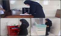  بازدید کارشناسان نظارت بر درمان  شبکه بهداشت و درمان پاکدشت