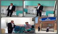  بازدید مدیریتی از روند تجهیز مرکز خدمات جامع سلامت مسکن مهر امام رضا (ع)