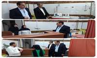  بازدید سرزده دکتر زینی وند مدیر محترم شبکه بهداشت و درمان از مرکز شبانه روزی اشرفی اصفهانی 