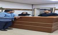 بازدید شبانه رئیس امور عمومی شبکه بهداشت و درمان پاکدشت از مرکز شبانه‌روزی اشرفی اصفهانی