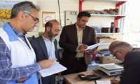  گشت مشترک بازرسی با حضور کارشناسان بهداشت محیط شبکه بهداشت و درمان پاکدشت 