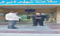 بازدید سرزده جناب آقای دکتر مختاری، دادستان محترم عمومی و انقلاب شهرستان پاکدشت به‌ همراه آقای دکتر زینی‌وند، مدیر شبکه بهداشت و درمان شهرستان، از مرکز خدمات جامع سلامت شهید اشرفی اصفهانی و بیمارستان شهدای پاکدشت