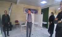بازدید دکتر زینی‌وند از نمازخانه شبکه بهداشت پاکدشت و ارزیابی روند تجهیز در شرایط بحرانی