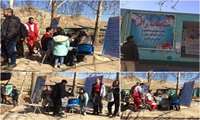 معاینات جوانان در مسابقه رالی خانوادگی در شهرستان پاکدشت انجام شد.