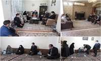 دیدار مدیر شبکه بهداشت و درمان  با خانواده معظم و معزّز شهداء و جانبازان درشهرستان پاکدشت انجام شد.