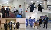 دکتر زینی وند از مراکز خدمات جامع سلامت منتخب کرونا و پایگاه های اورژانس115  شهرستان پاکدشت بازدید نمودند.