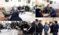 رئیس دانشگاه شهید بهشتی و فرمانده سپاه حضرت سید الشهداء(ع) استان تهران به دیدار خانواده معظم، اولین شهیده مدافع سلامت شهرستان پاکدشت رفتند.