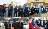 مانور بزرگ اجرای  طرح شهید حاج قاسم سلیمانی در قالب تیم های مراقبتی و نظارتی در شهرستان پاکدشت برگزارشد.