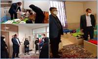 بازدیدمسئولین شبکه بهداشت و درمان پاکدشت  ازمرکز نگهداری کودکان بی سرپرست و بد سرپرست 