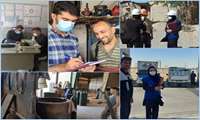 بازدید کارشناسان بهداشت حرفه طی 14 تا 20 خرداد 1401  