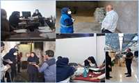 بازدید کارشناسان بهداشت حرفه ای شبکه بهداشت و درمان پاکدشت طی8 تا 14 مرداد 1401 