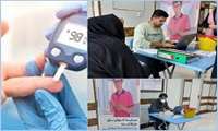 اجرای کمپین غربالگری دیابت در شهرستان پاکدشت   