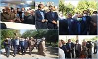 بازدید  دکتر زالی از طرح های عمرانی حوزه درمان شهرستان پاکدشت 