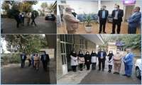 بازدید دکتر زالی ریاست دانشگاه علوم پزشکی شهید بهشتی از مرکز خدمات جامع سلامت روستایی فیلستان
