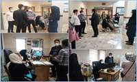 بازدید معاون بهداشتی شبکه بهداشت و درمان پاکدشت از مرکز خدمات جامع سلامت شریف آباد 