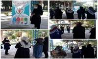 آموزش مزایای شیرمادر در پارک بانوان پاکدشت 