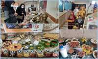 مشارکت در برگزاری جشنواره غذا به مناسبت روز غذا در دبیرستان عفاف 