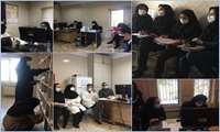 بازدید گروهی کارشناسان شبکه بهداشت از مرکز خدمات جامع سلامت فرون آباد 