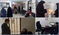 بازدید معاون بهداشتی شبکه  از پایگاه سلامت برون سپار قوهه