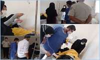 نجات جان مادر پس از زایمان توسط نیروهای شبکه بهداشت و درمان پاکدشت 