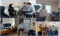 بازدید کارشناسان مرکز سلامت محیط و کار وزارت بهداشت از شبکه بهداشت و درمان پاکدشت