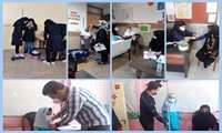 انجام مراقبت های پزشکی دانش آموزان در مدارس پاکدشت 