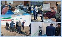 انجام گشت مشترک بازدید بهداشتی شبکه بهداشت و درمان پاکدشت از کارخانجات شهرک صنعتی عباس آباد