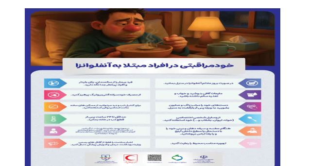 خودمراقبتی در افراد مبتلا به آنفولانزا